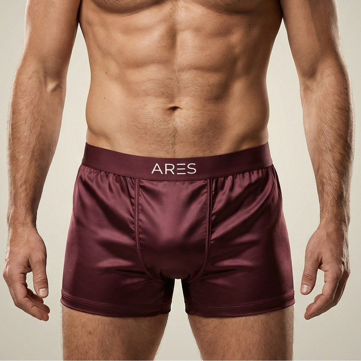 Luxe zijden boxershorts | Comfort voor de hele dag bordeauxrood (NIEUW)