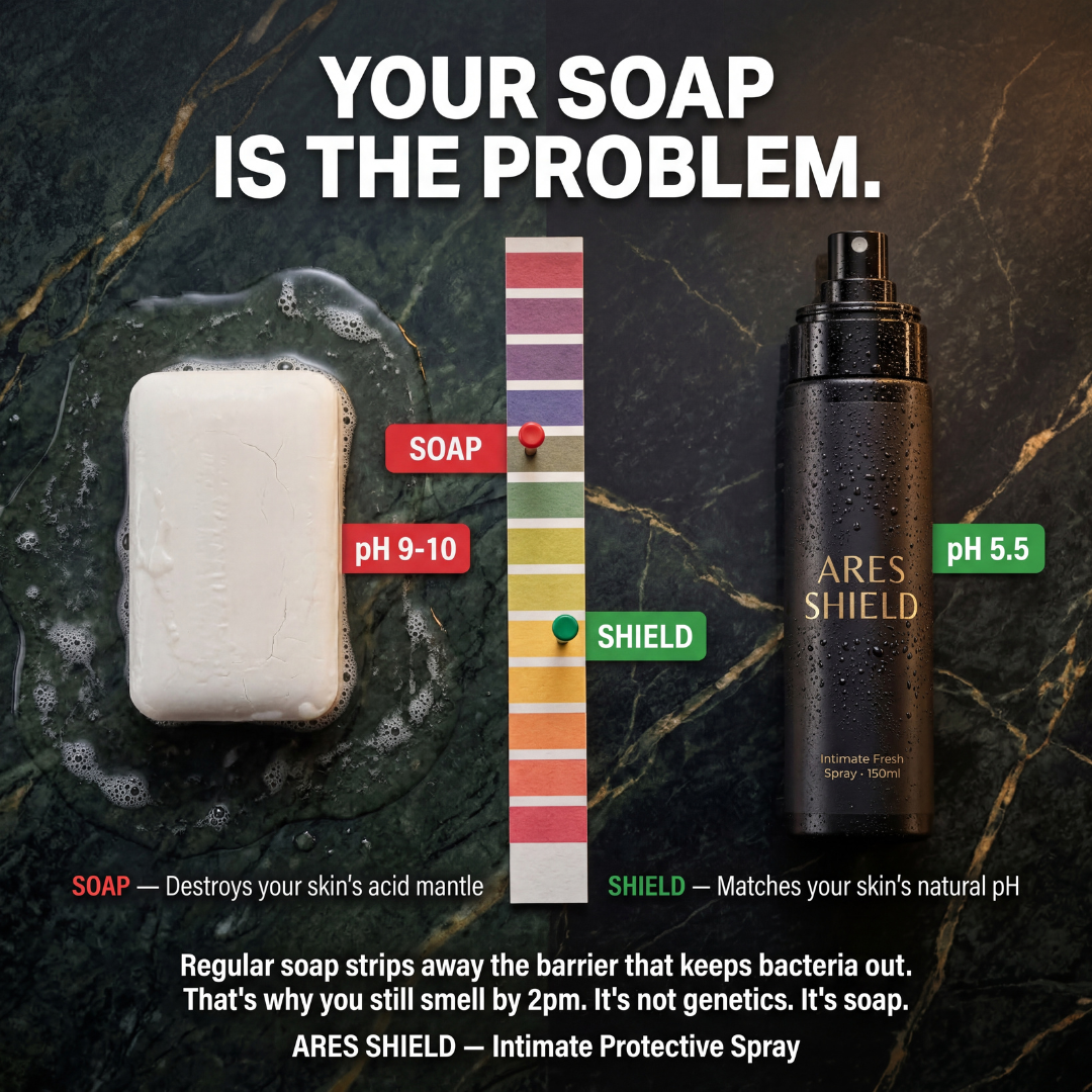 Ares Shield - Intieme beschermende spray voor mannen