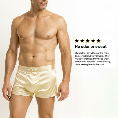 Luxe zijden boxershorts | Comfort voor de hele dag