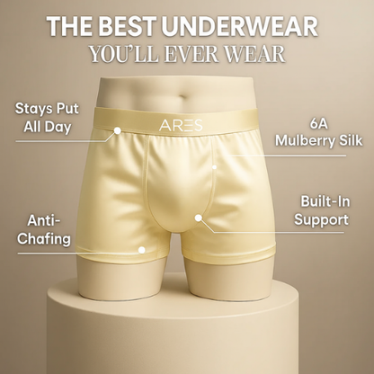 Luxe zijden boxershorts | Comfort voor de hele dag