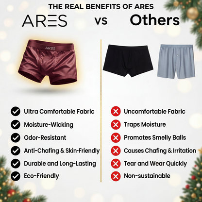 Luxe zijden boxershorts | Comfort voor de hele dag bordeauxrood (NIEUW)