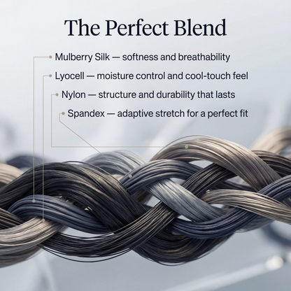 Luxe zijden sokken | Comfort voor de hele dag (NIEUW)