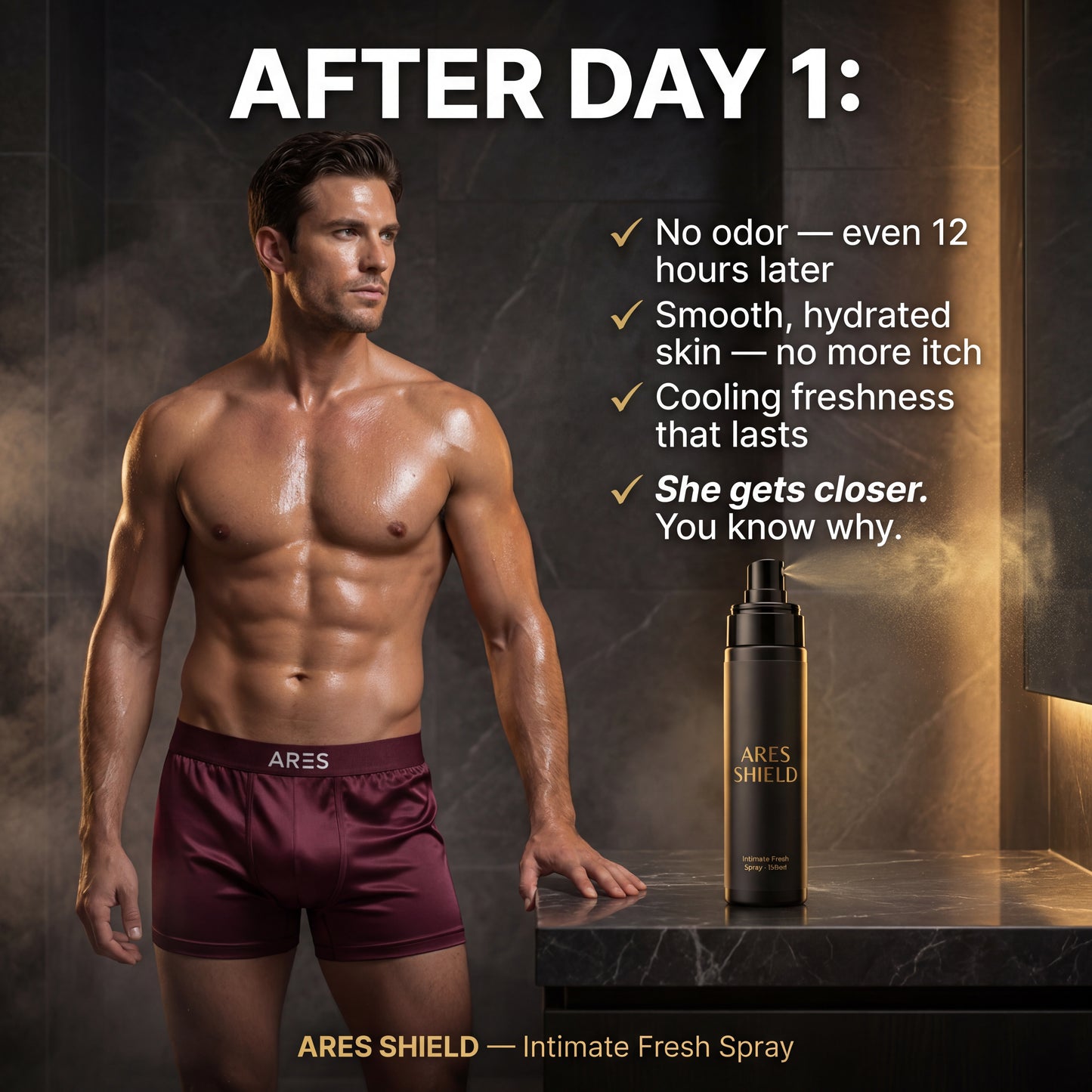 Ares Shield - Verfrissende Intieme Spray