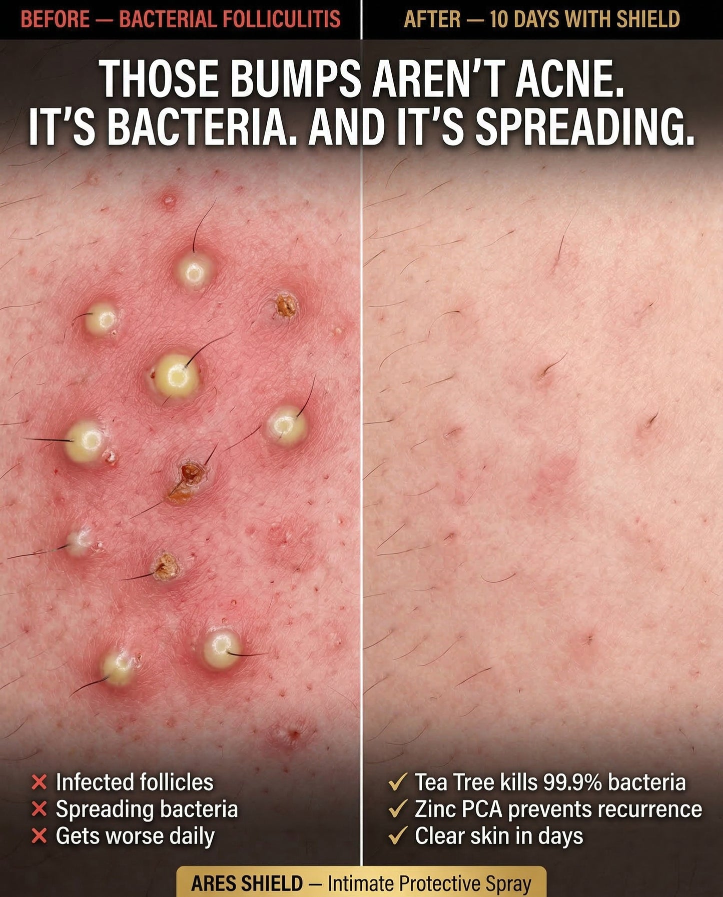 Ares Shield - Intieme beschermende spray voor mannen